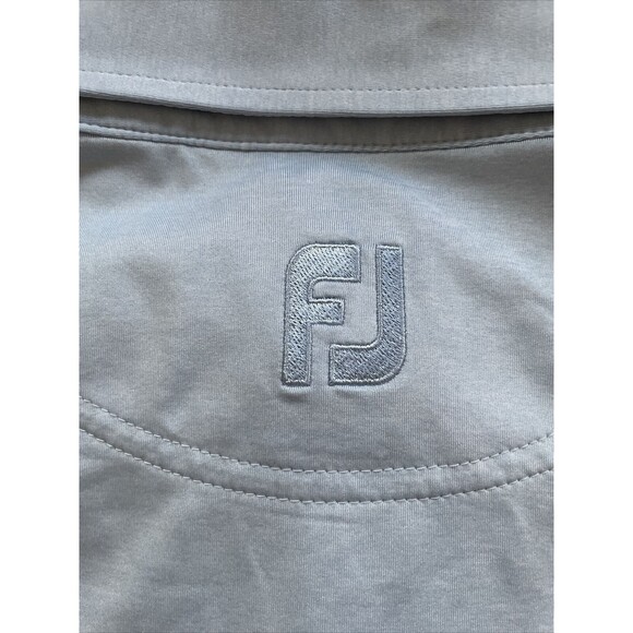 FJ FOOTJOY MENS XL X-LARGE BLUE FOREST LAKE SC SHORT SLEEVE POLO GOLF SHIRT - Picture 8 of 8